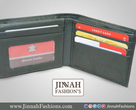 Classic Grey Leather Wallet