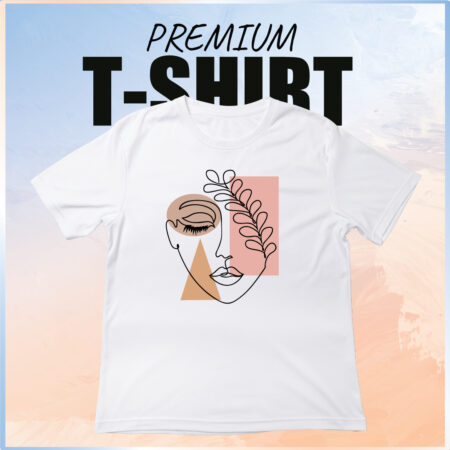 abstruct face T-Shirt
