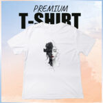 black and white face T-Shirt