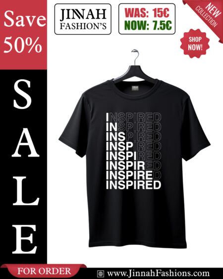 Inspire Black T-Shirt