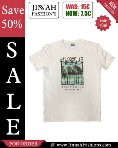 Welcome to Beach Design T-Shirt