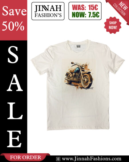 Retro Bike Design T-Shirt